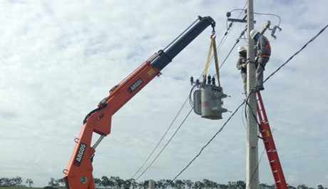 Construção de Rede Elétrica 13,8kV